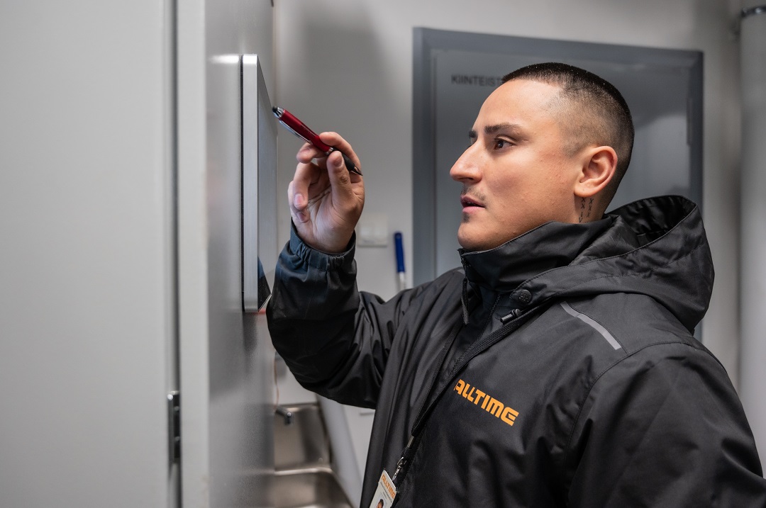 Alltime maintenance technician performing technical property services